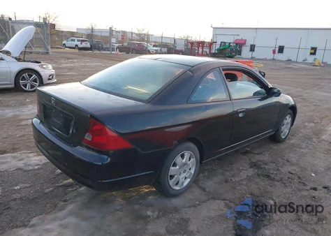 2002 Honda Civic Ex z USA, uszkodzony, nr VIN 1HGEM22042L043486